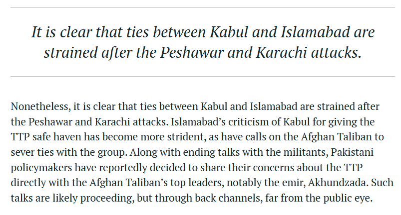 The Impact of Regional Conflicts on Pakistan's Defense Posture Afghan-Taliban giving safehavens to FAK