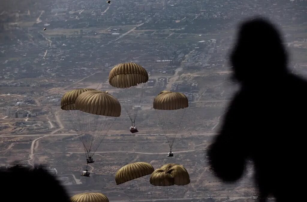 Dehumanizing Spectacle of Gaza’s Aid Airdrops: A Barbaric Facade of Relief and Control