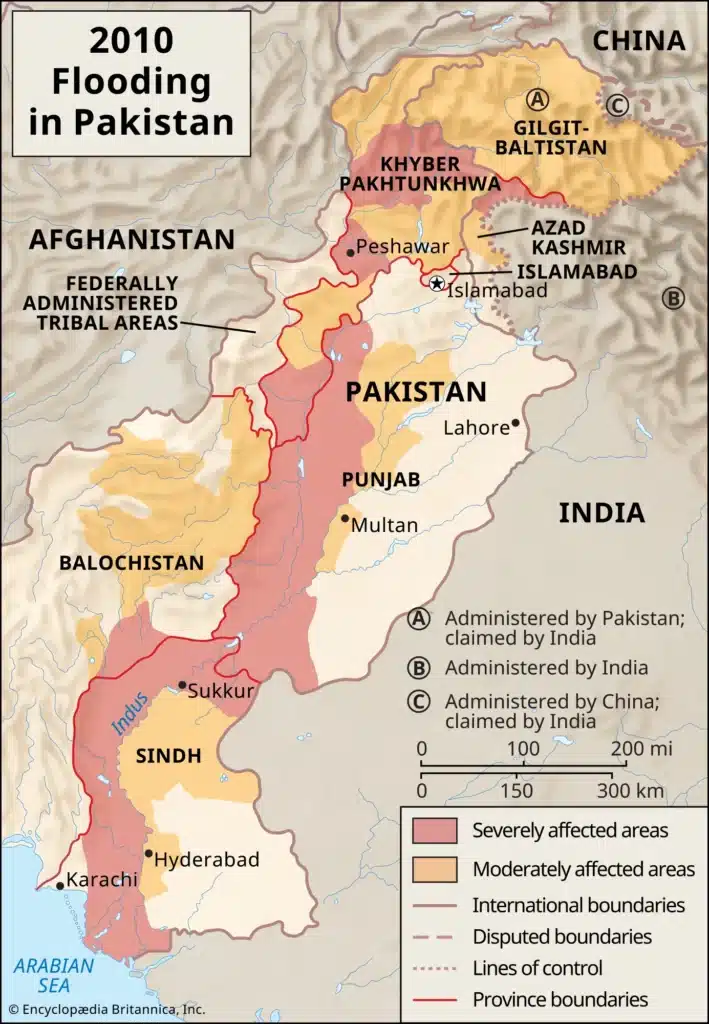 Pakistan Flooded Again: Pakistan's Governance Imperative Areas Flooded in 2010