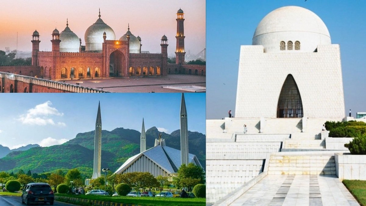 Karachi lahore and islamabad Monuments/Landmarks of Pakistan (Islamabad, Lahore, Karachi)