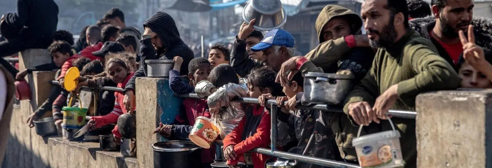 starving palestinians