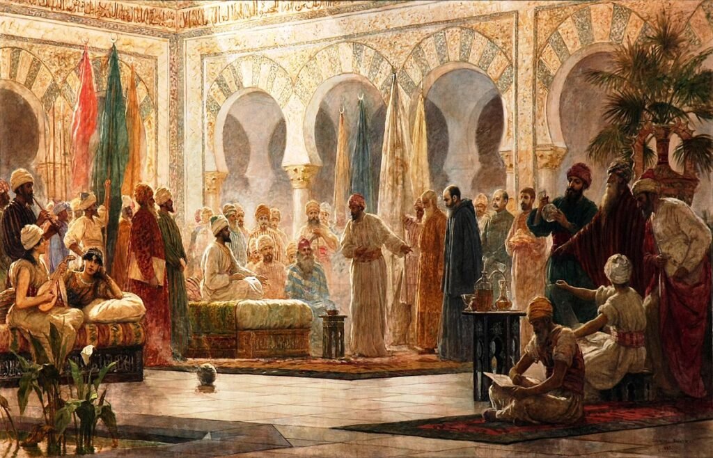 Truth's Triumph: Sayyida Zaynab's Legacy from Karbala Zainab speaking out in Yazids court