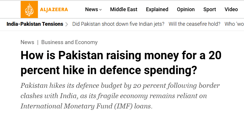 pakistan raising money
