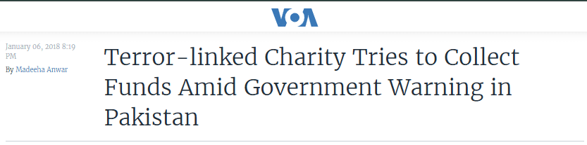 The Financial Frontline: Pakistan's Ongoing War against Terror-Financing News Article | Charity Organisations linked with Terror Financing