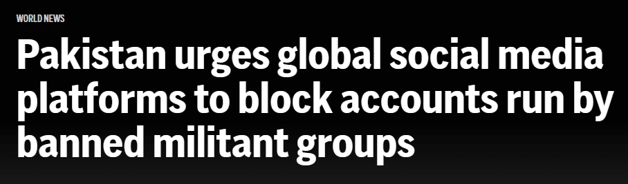 Youth Radicalization in the Digital Age: From Online Propaganda to Real-World Threats in Pakistan Block accounts run by banned militant groups
