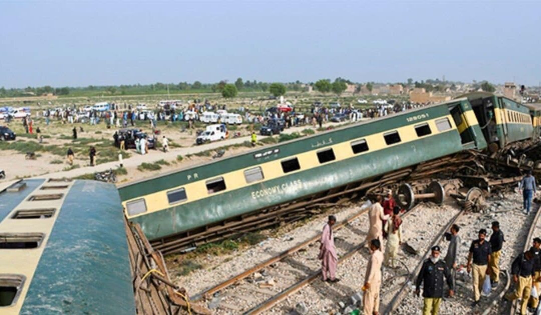 Jaffar Express Derails in Mastung District Following Railway Track Blast