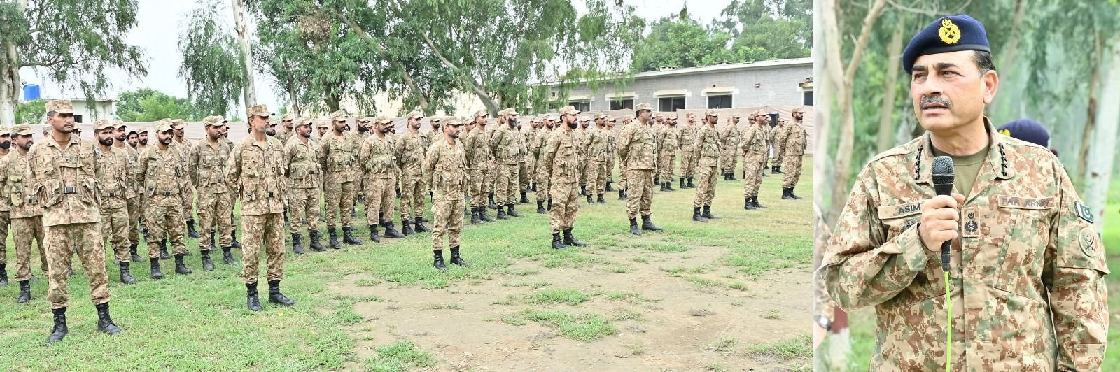 COAS Field Marshal Syed Asim Munir Visits Flood-Affected Punjab, Commends Troops for Exemplary Relief Efforts COAS Field Marshal Syed Asim Munir Visits Flood-Affected Punjab, Commends Troops for Exemplary Relief Efforts