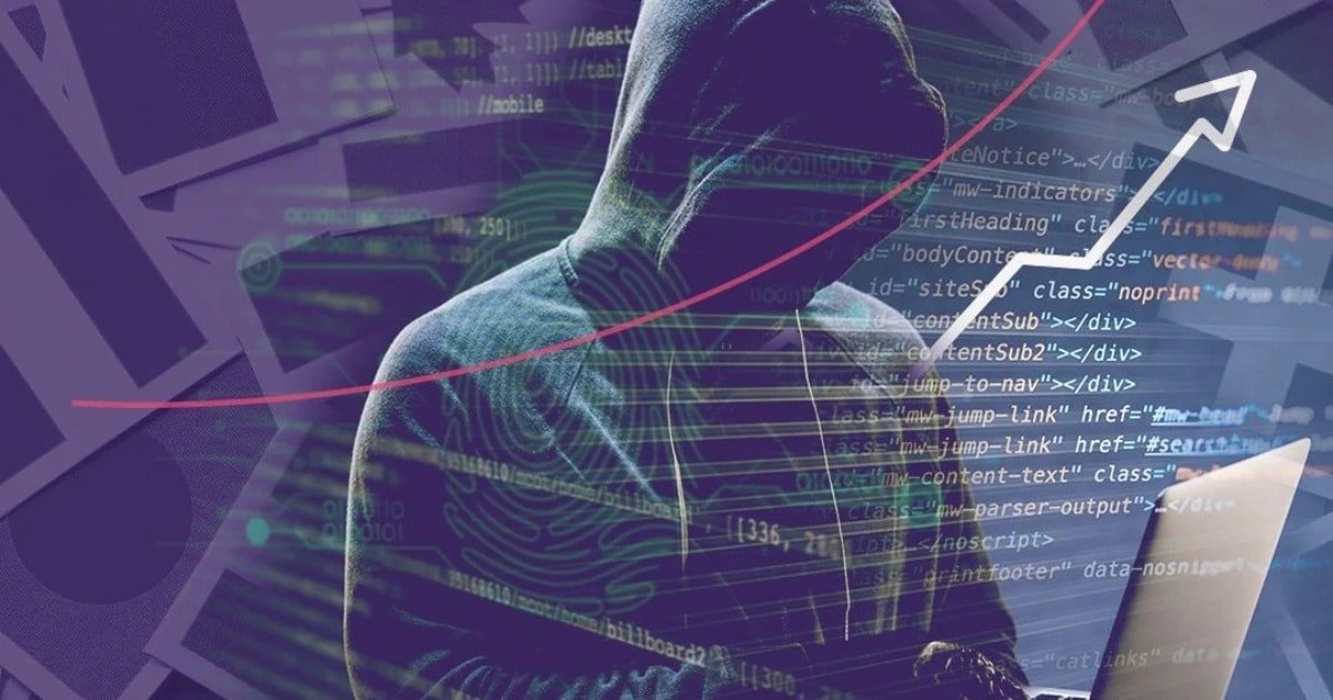 Hacker using laptop Hacker using laptop