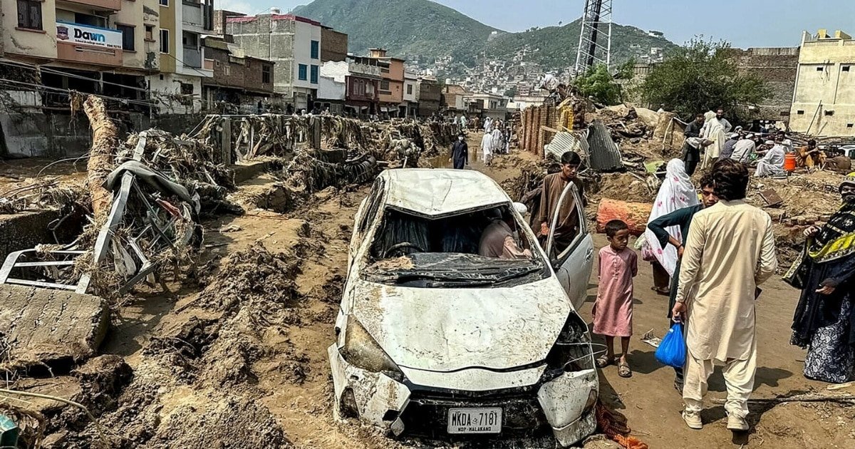Flash floods devastation in northern Pakistan