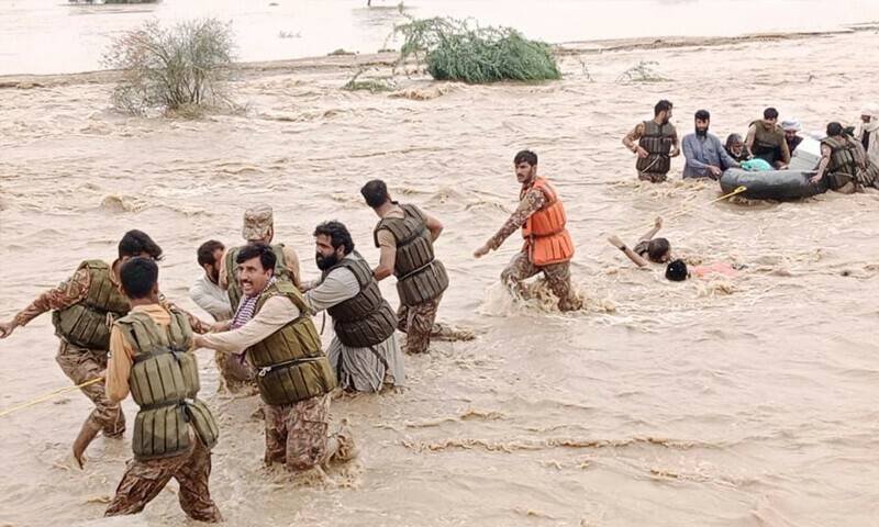Pakistan Army Flood Relief Operations