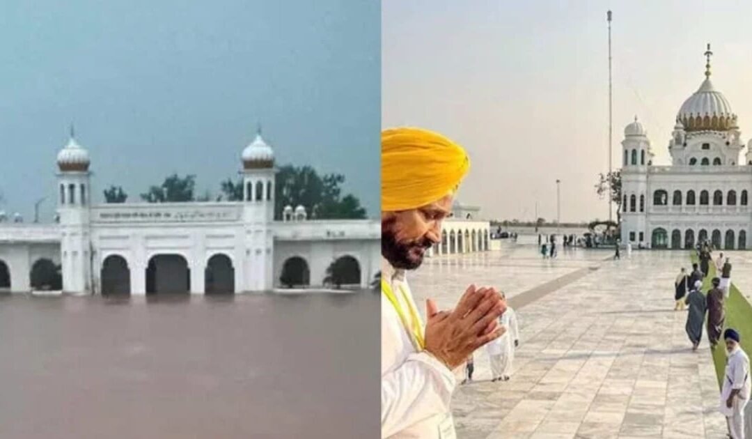 Floodwaters Inundate Gurdwara Darbar Sahib at Kartarpur; Restoration Efforts to Begin as Water Recedes