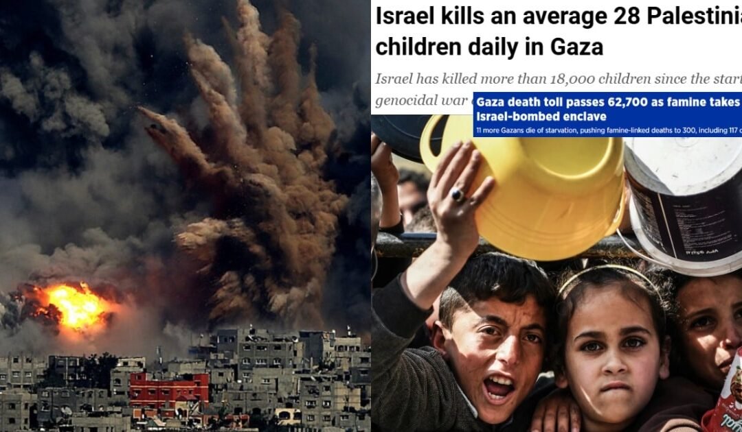 Gaza’s Dual Reality: Mass Death, and Man-Made Famine