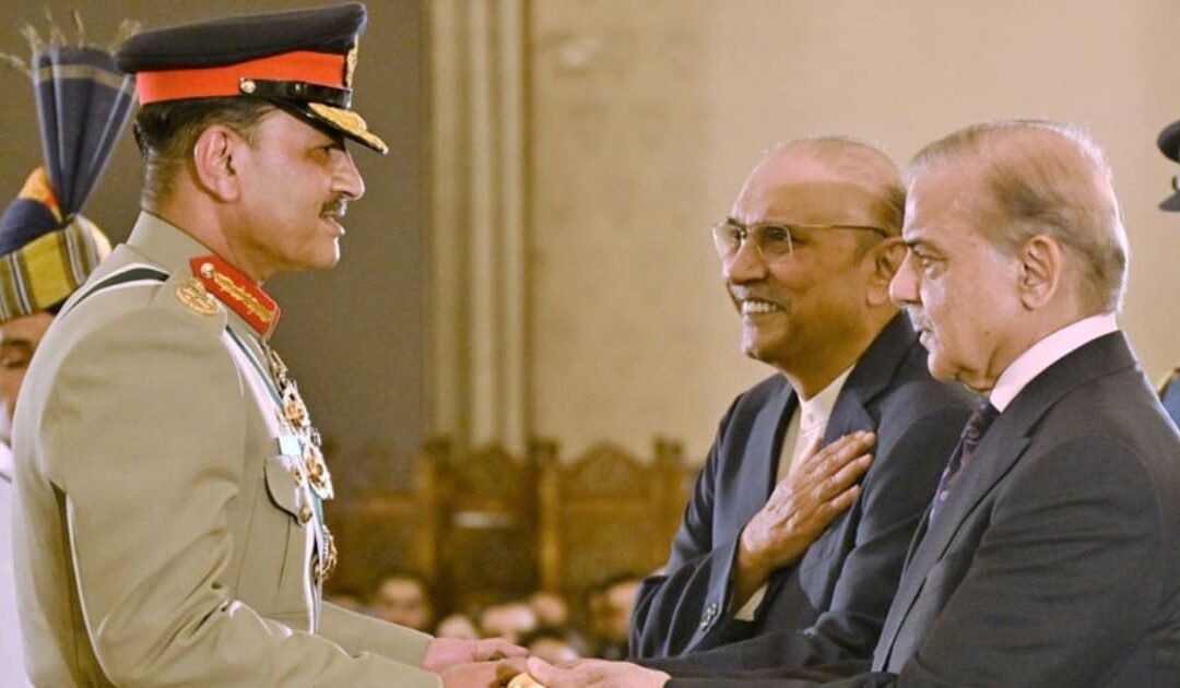 TODAYSTANCE General Asim Munir Conferred with Field Marshal Rank in Historic Ceremony