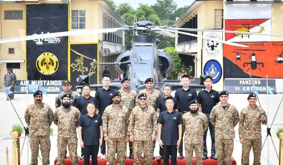 TODAYSTANCE Pakistan Inducts Z‑10ME Attack Helicopters to Strengthen Battlefield Response