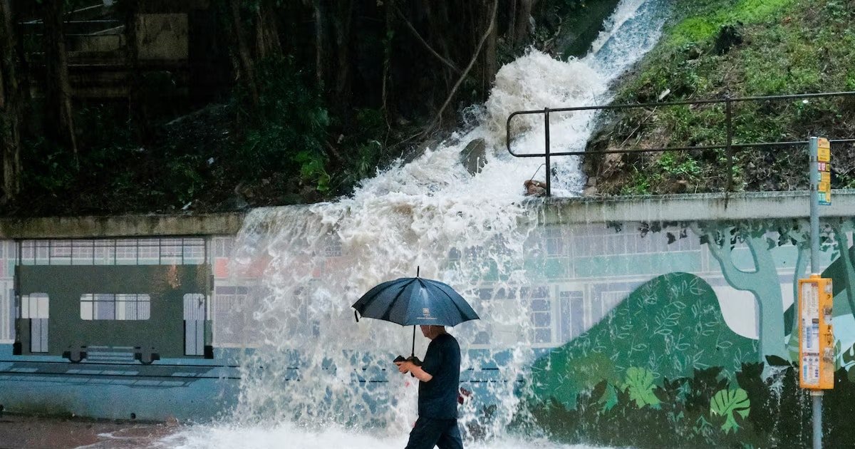 Hong Kong, Rains and Flooding (2) Hong Kong, Rains and Flooding