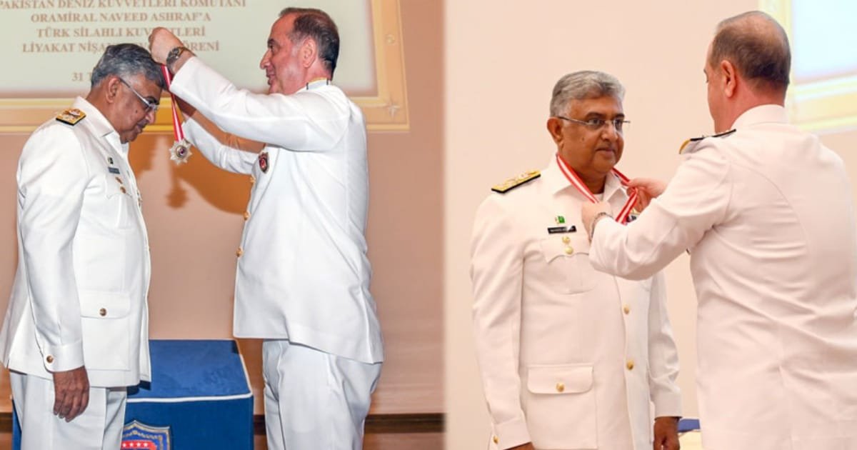 Navy Chief, Awarded Legion of Merit