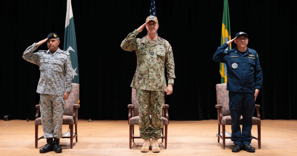 Pakistan Hands Over Command of Multinational Naval Task Force to Brazil Pakistan Hands Over Command of Multinational Naval Task Force to Brazil
