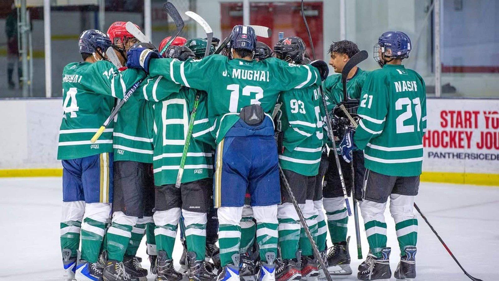 Pakistan`s First Ice Hockey Win Pakistan Ice Hockey Team