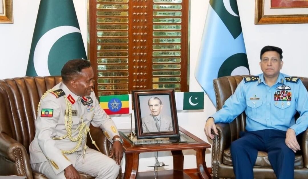 TODAYSTANCE Pakistan, and Ethiopia Strengthen Defense Ties with High-Level Air Force Talks