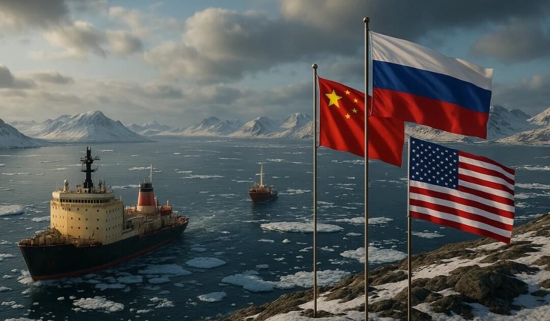 The Arctic as a New Front: The Geopolitical Scramble for Resources and Shipping Routes