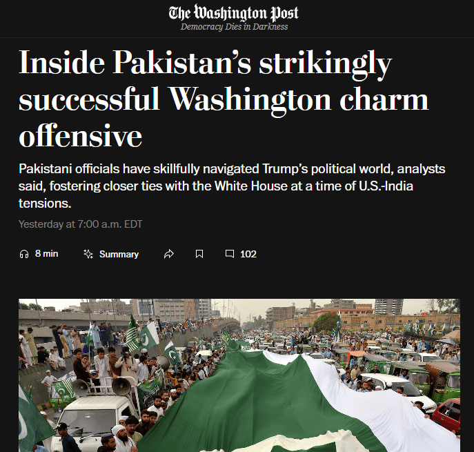 Inside Pakistan’s Washington Charm Offensive Inside Pakistan’s strikingly successful Washington charm offensive
