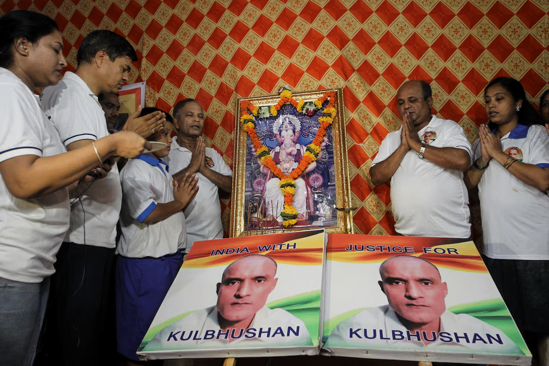 The Kulbhushan Jadhav Echo: Enduring Relevance of Espionage Cases in Indian Proxy Warfare Indian Citizens Praying for the Protection of Kulbhushan Yadav, an Indian Spy.