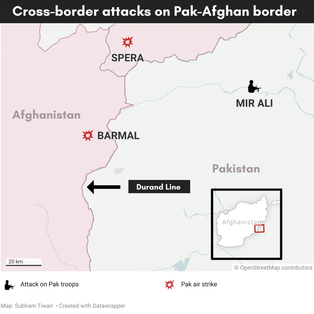 The Afghan Taliban's 'Bad Neighbor Policy': How FAK's Cross-Border Operations Undermine Pakistan's Regional Stability and Sovereign Borders Pakistan-Afghanistan Border and the Area of Cross-Border Attacks