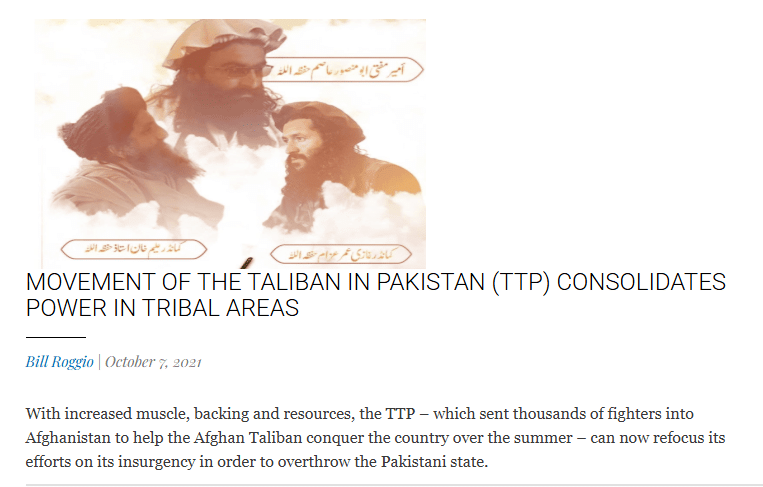 The Franchise of Fear: FAK’s Influence on Pakistan’s Local Militants Movement of TTP/FAK in Pakistan