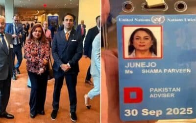 TODAYSTANCE Controversy Surrounding UN Delegate Shama Junejo Deepens as She Claims Inclusion as PM’s Adviser