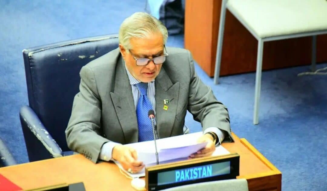 Deputy PM & FM Ishaq Dar Urges Action at UN Security Council to Resolve Gaza Crisis