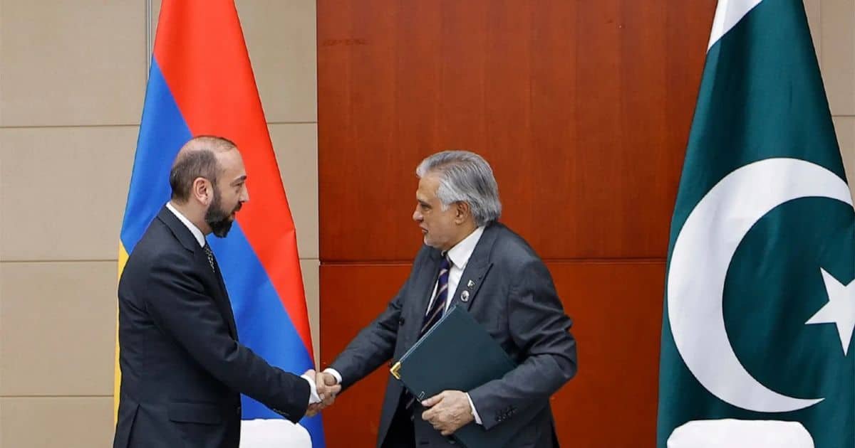 Diplomatic Breakthrough, Pakistan and Armenia Established Bilateral Ties in Tianjin Diplomatic Breakthrough, Pakistan and Armenia Established Bilateral Ties in Tianjin