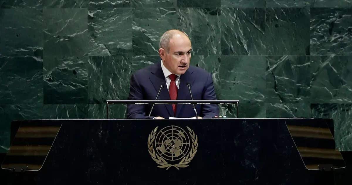 PM Nikol Pashinyanat at UNGA Announces Armenia-Pakistan Formally Establish Diplomatic Relations PM Nikol Pashinyanat at UNGA Announces Armenia-Pakistan Formally Establish Diplomatic Relations