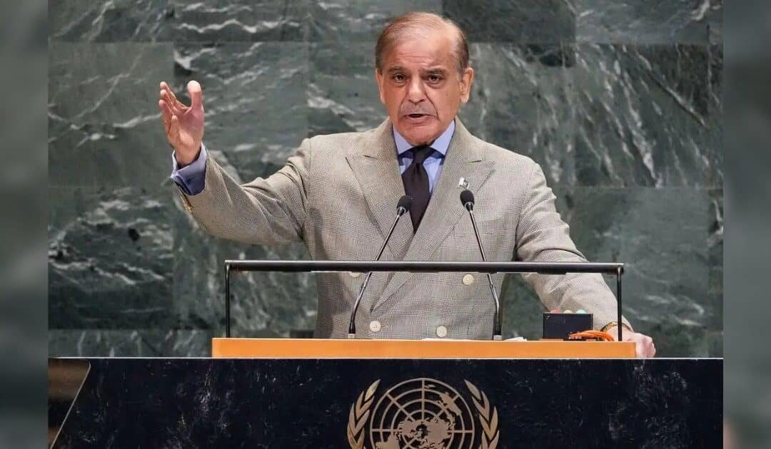 PM Sharif at UNGA: Declares IWT Violation an ‘Act of War,’ Demands UN Action on Gaza, and Kashmir