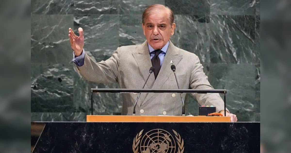 PM Sharif at UNGA Declares IWT Violation an Act of War, Demands UN Action on Gaza, and Kashmir PM Sharif at UNGA Declares IWT Violation an Act of War, Demands UN Action on Gaza, and Kashmir