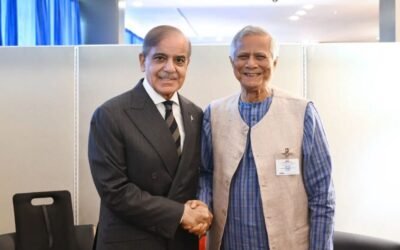 PM Shehbaz Sharif, and Bangladesh’s Chief Adviser Professor Muhammad Yunus Meet at UNGA