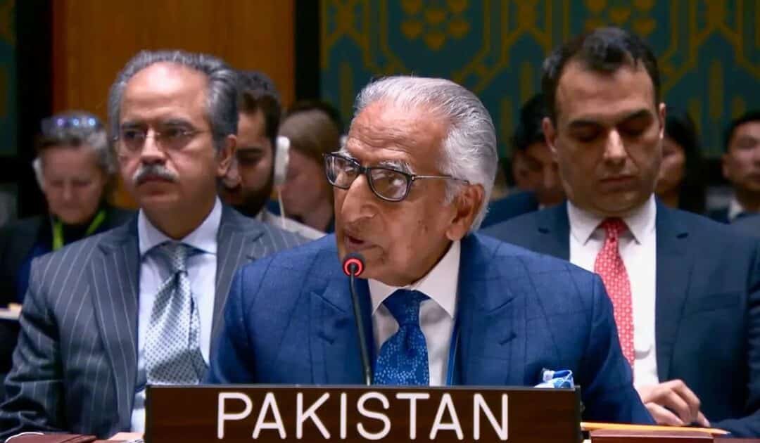 Pakistan Calls for Peace and Dialogue to End Russia-Ukraine Conflict at UN Security Council