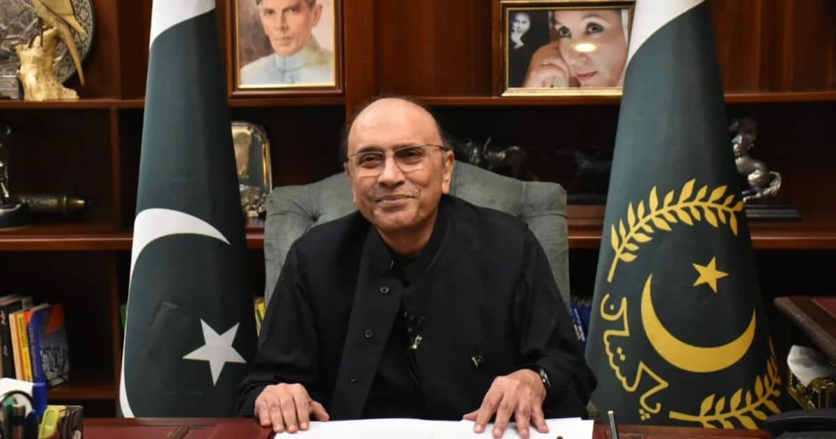 President Asif Ali Zardari President Asif Ali Zardari