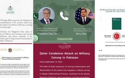 Shifting Tides: An Analysis of International Condemnations of Terrorist Attack in Pakistan
