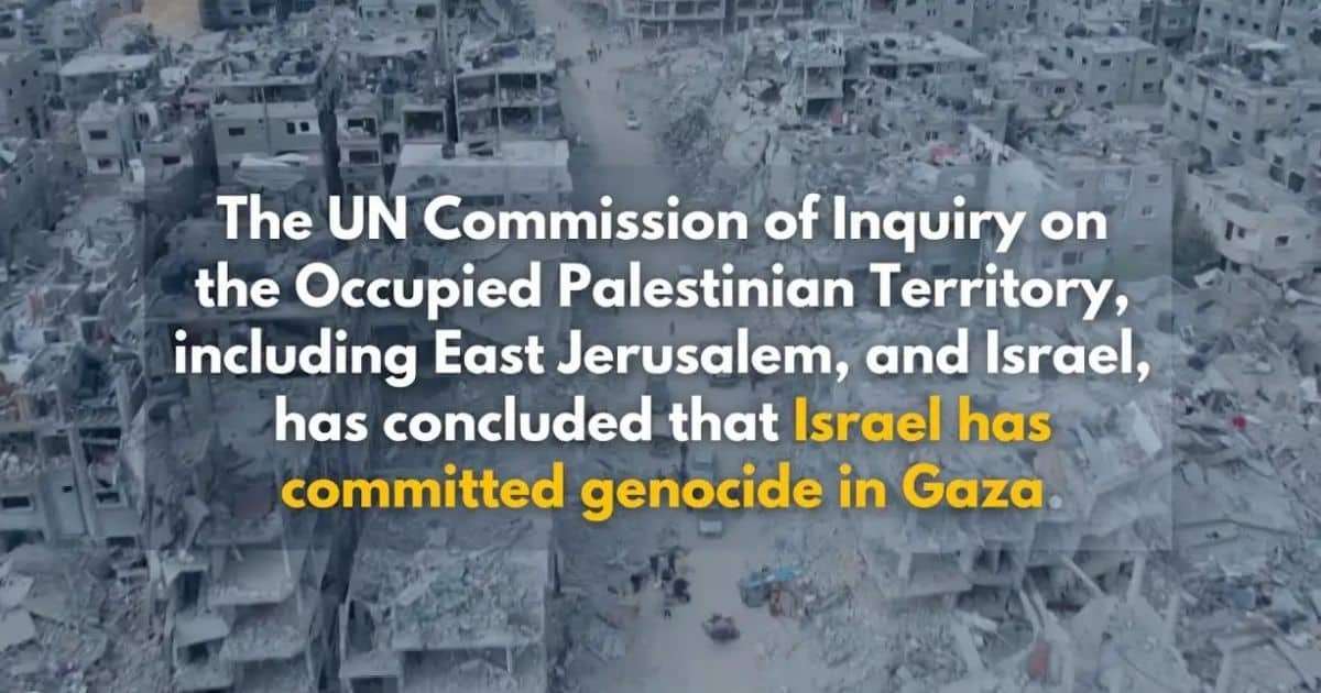 UN Commission Concludes Israel is Committing Genocide in Gaza UN Commission Concludes Israel is Committing Genocide in Gaza
