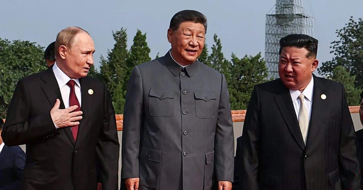 US President Donald Trump Accuses China of Conspiring with Russia and North Korea Following Historic Military Parade US President Donald Trump Accuses China of Conspiring with Russia and North Korea Following Historic Military Parade