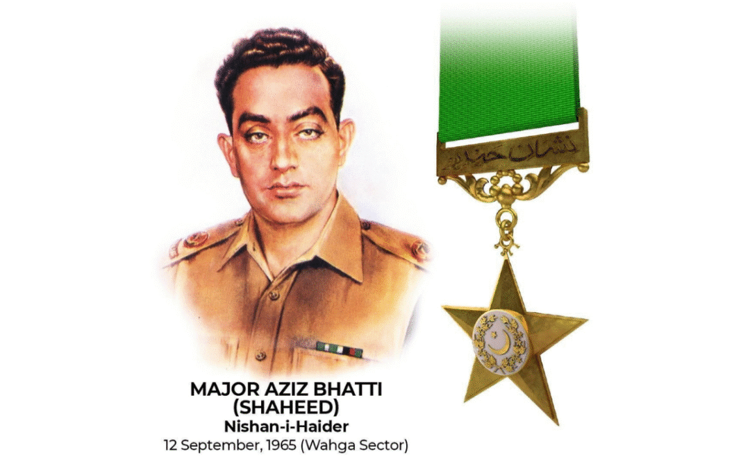 TODAYSTANCE Defense Day Tribute to Major Raja Aziz Bhatti Shaheed