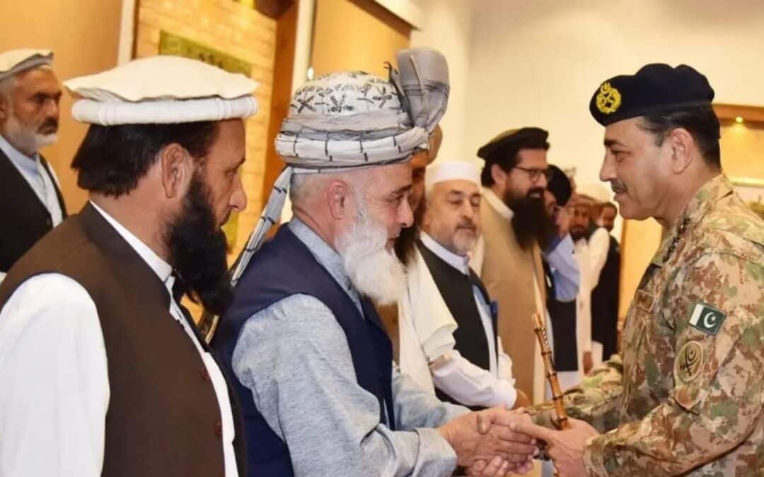 TODAYSTANCE COAS Reaffirms Pakistan’s Resolve Against Cross-Border Terrorism; Meets Tribal Elders in Peshawar