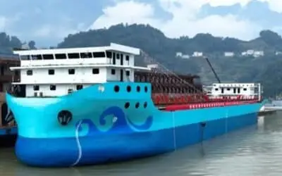 TODAYSTANCE China Unveils World’s Largest Electric Cargo Ship, the “Gezoba”
