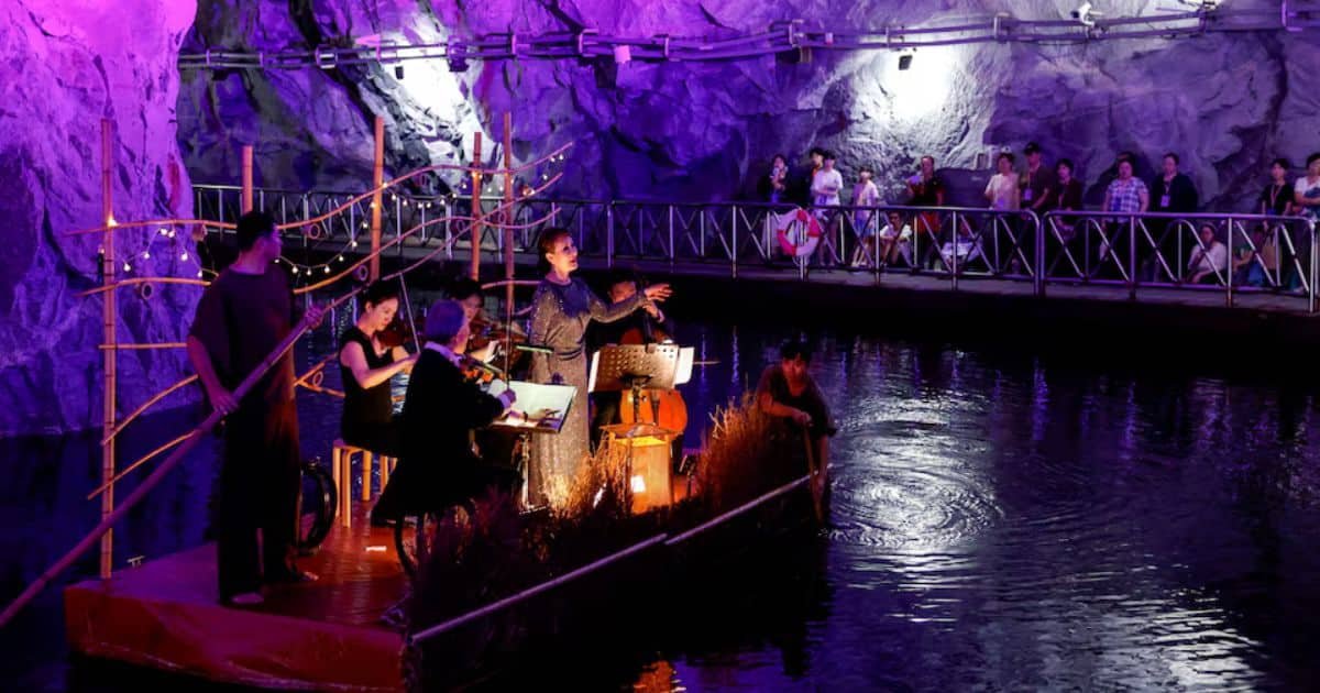 Cold War Tunnel Becomes Stage for Peace at Taiwan’s Kinmen Music Festival Cold War Tunnel Becomes Stage for Peace at Taiwan’s Kinmen Music Festival