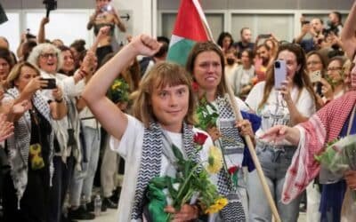 TODAYSTANCE Israel Deports Greta Thunberg, and 170 Gaza Aid Flotilla Activists