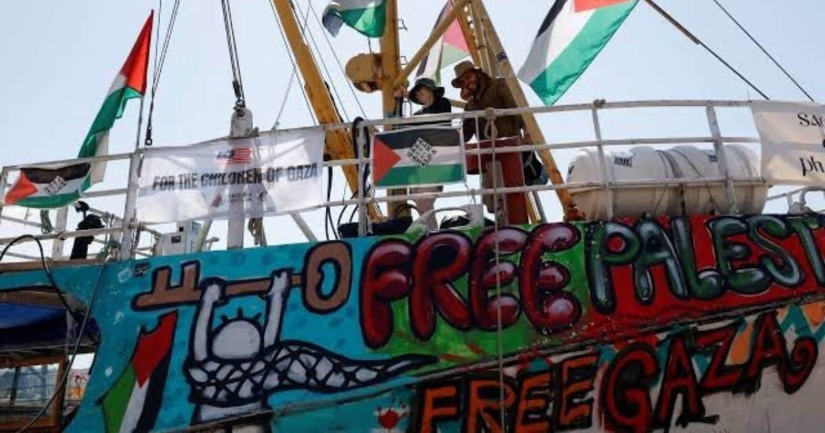 Israeli Forces Intercept Second Gaza Aid Flotilla in International Waters Israeli Forces Intercept Second Gaza Aid Flotilla in International Waters