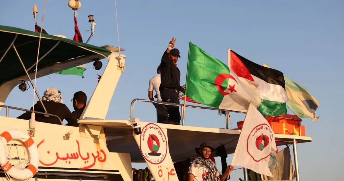 Israeli Navy Intercepts Global Sumud Flotilla, Detains Activists Israeli Navy Intercepts Global Sumud Flotilla, Detains Activists