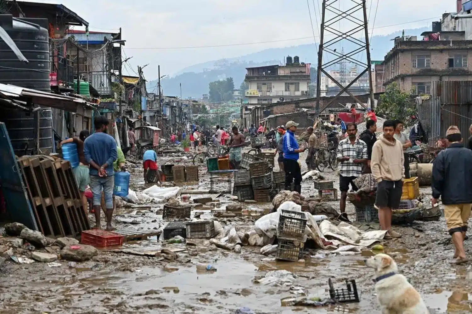 Landslide in Nepal