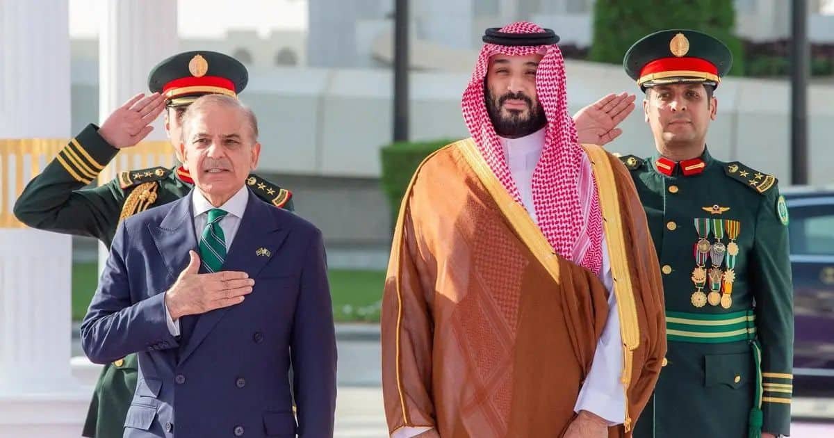 PM Shehbaz Sharif in Saudia Arabia PM Shehbaz Sharif in Saudia Arabia