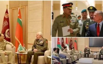 Pakistan and Jordan Boost Defense Ties After COAS Munir Meeting with King Abdullah II